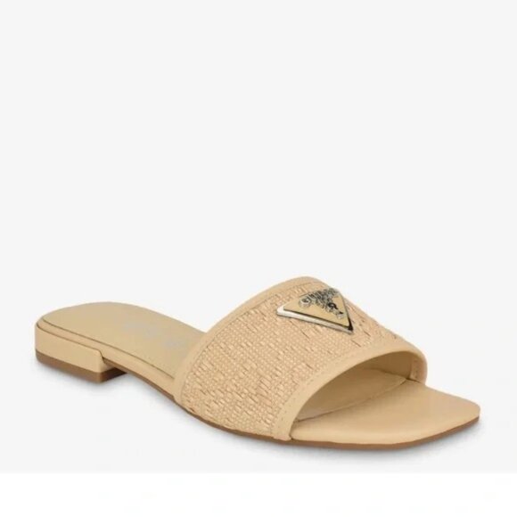 Guess Tamsey Sandals Women’s Slide Shoes Light Natural Tan Size 8.5 – MSRP $90 - Picture 4 of 4